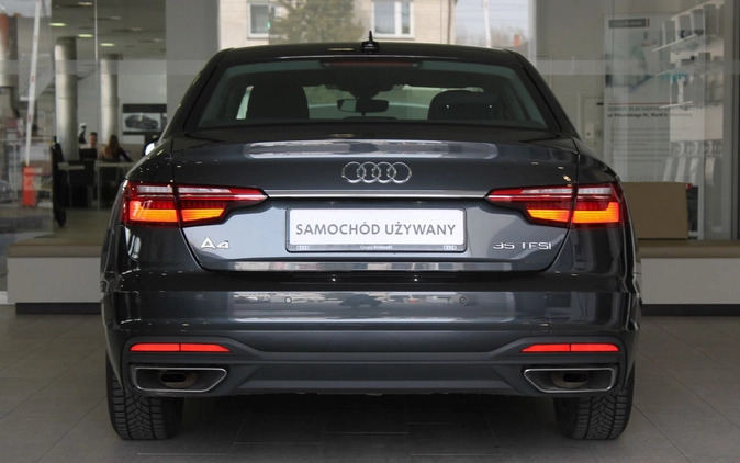 Audi A4 cena 109900 przebieg: 35100, rok produkcji 2022 z Łęczna małe 301